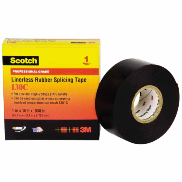 Linerless Rubber Splicing Tape
