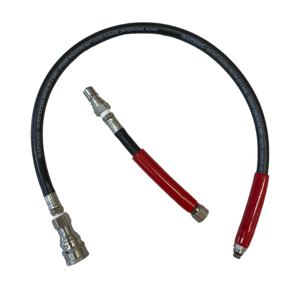 Bailout Whip, Stainless Steel, With Locking System